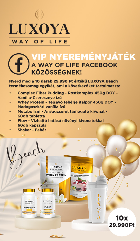 LUXOYA VIP Nyereményjáték